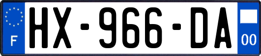 HX-966-DA