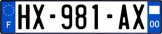 HX-981-AX