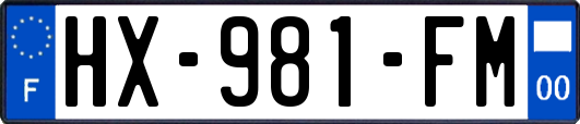 HX-981-FM