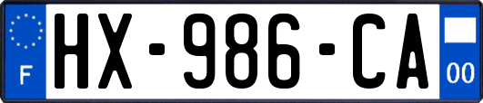 HX-986-CA