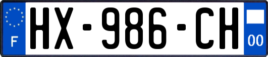 HX-986-CH