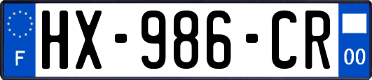 HX-986-CR
