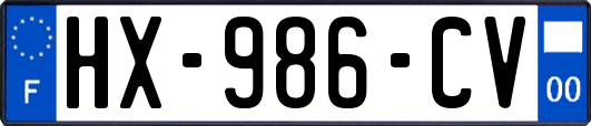 HX-986-CV