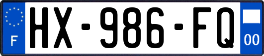 HX-986-FQ