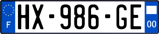 HX-986-GE