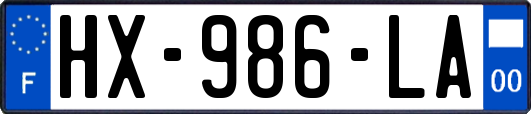 HX-986-LA