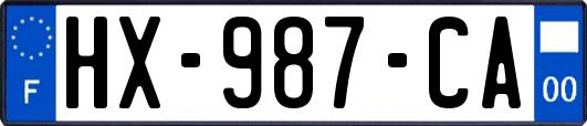 HX-987-CA