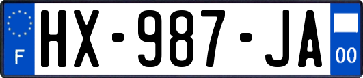 HX-987-JA