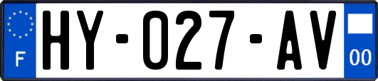 HY-027-AV