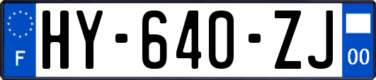 HY-640-ZJ