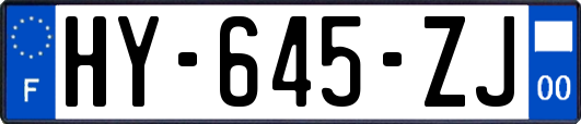 HY-645-ZJ