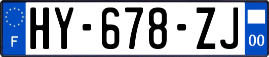 HY-678-ZJ