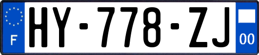 HY-778-ZJ