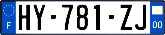 HY-781-ZJ