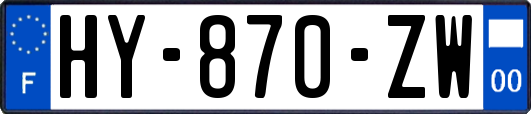 HY-870-ZW
