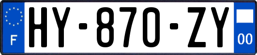 HY-870-ZY