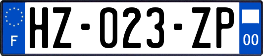HZ-023-ZP