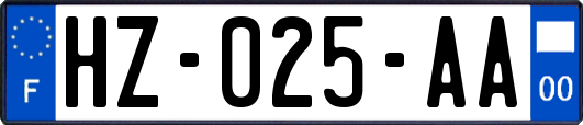 HZ-025-AA