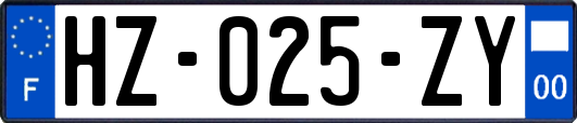 HZ-025-ZY