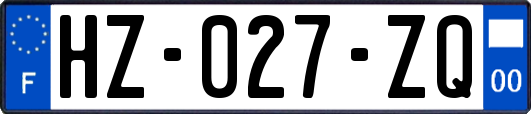 HZ-027-ZQ