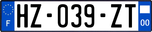 HZ-039-ZT