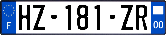 HZ-181-ZR