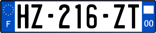 HZ-216-ZT