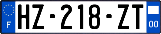 HZ-218-ZT