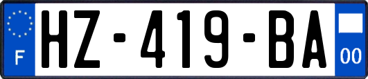 HZ-419-BA