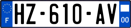 HZ-610-AV