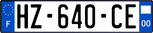 HZ-640-CE
