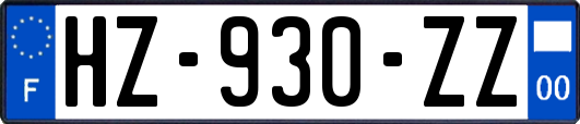 HZ-930-ZZ