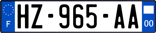 HZ-965-AA