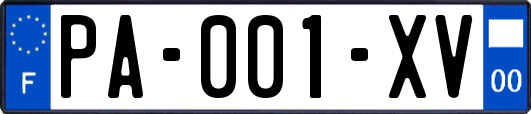 PA-001-XV