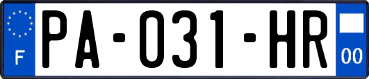 PA-031-HR