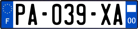 PA-039-XA