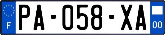 PA-058-XA