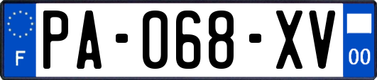 PA-068-XV