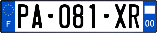 PA-081-XR