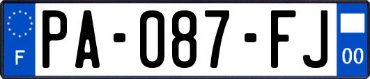 PA-087-FJ