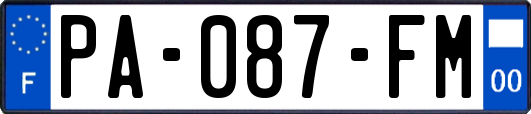 PA-087-FM