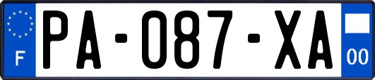 PA-087-XA