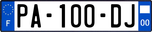 PA-100-DJ