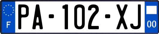PA-102-XJ