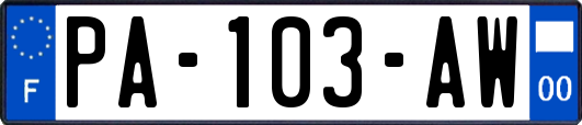 PA-103-AW