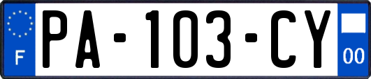 PA-103-CY