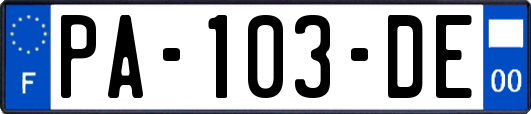 PA-103-DE