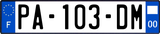 PA-103-DM