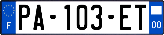 PA-103-ET