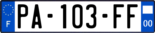 PA-103-FF